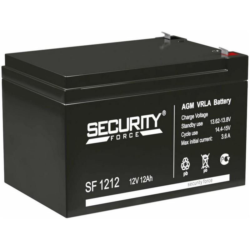 Аккумуляторная батарея Security Force SF 1212
