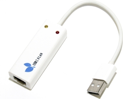 Переходник 5bites UA-AM45-001 USB2.0 / RJ45